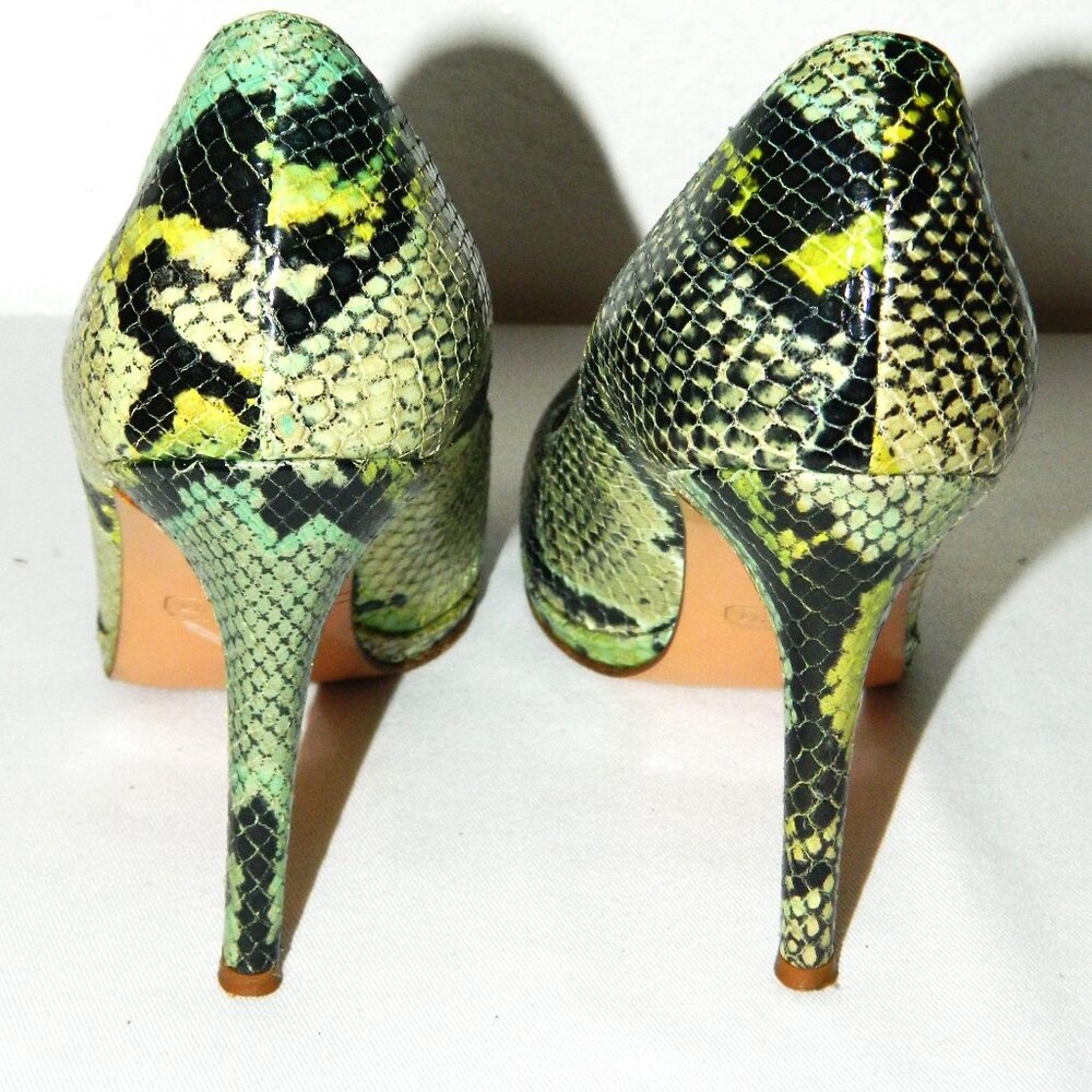 Coach Embossed Python Pumps - image 6